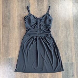 Boston Proper sz. 6 vintage black dress